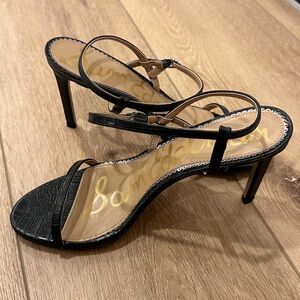 Sam Edelman croc leather heels